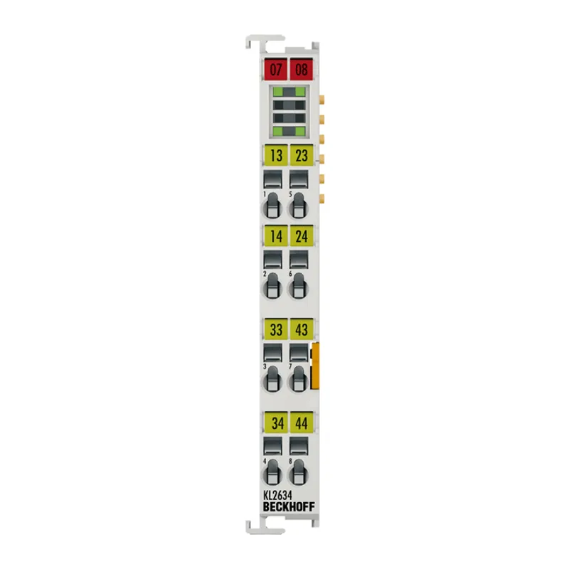 Bus Terminal, 4-channel relay output, 250 V AC, 30 V DC, 4 A