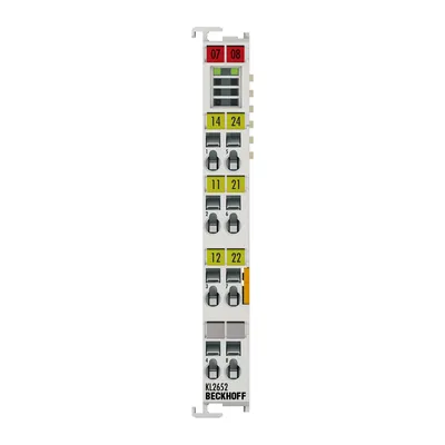 Bus Terminal, 2-channel relay output, 230 V AC, 300 V DC, 1 A