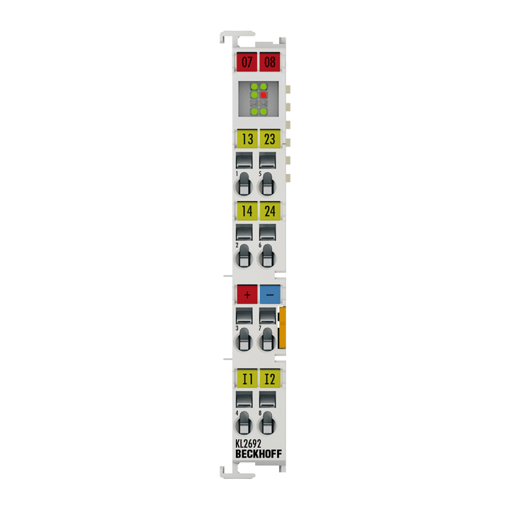 Bus Terminal, 2-channel relay output, cycle monitoring, 30 V DC, 3 A