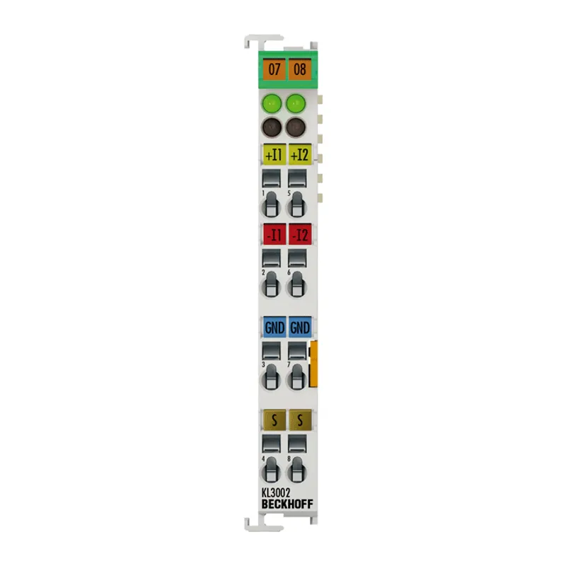 Bus Terminal, 2-channel analog input, voltage, ±10 V, 12 bit, differential