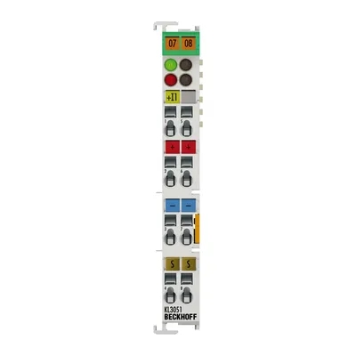Beckhoff KL3051 – Bus Terminal, 1-channel analog input, current, 4…20 mA, 12 bit, single-ended Beckhoff KL3051 – Bus Terminal, 1-channel analog input, current, 4…20 mA, 12 bit, single-ended