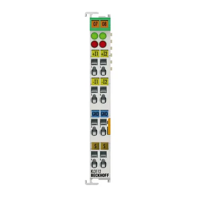 Bus Terminal, 2-channel analog input, current, 0…20 mA, 16 bit, differential