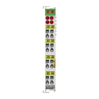 Bus Terminal, 4-channel analog input, temperature, NTC (10 kΩ), 16 bit