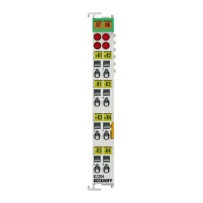 Bus Terminal, 4-channel analog input, temperature, RTD (Pt100), 16 bit