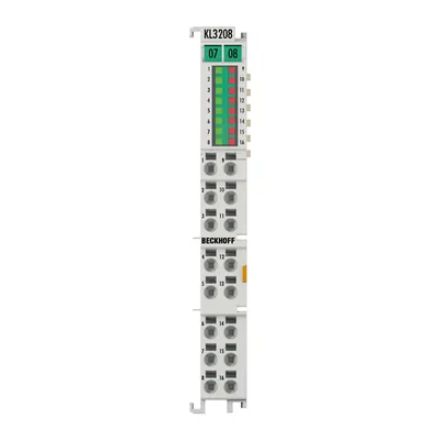 Bus Terminal, 8-channel analog input, temperature, RTD (Pt1000, NTC), 16 bit
