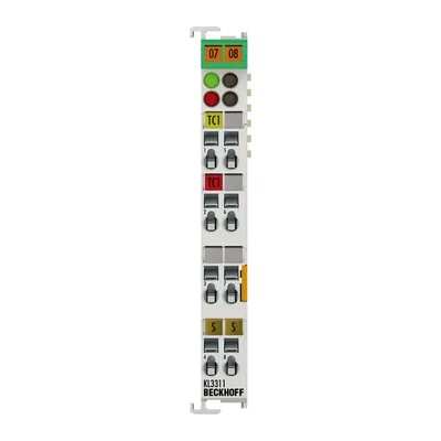 Beckhoff KL3311 – Bus Terminal, 1-channel analog input, temperature, thermocouple, 16 bit Beckhoff KL3311 – Bus Terminal, 1-channel analog input, temperature, thermocouple, 16 bit