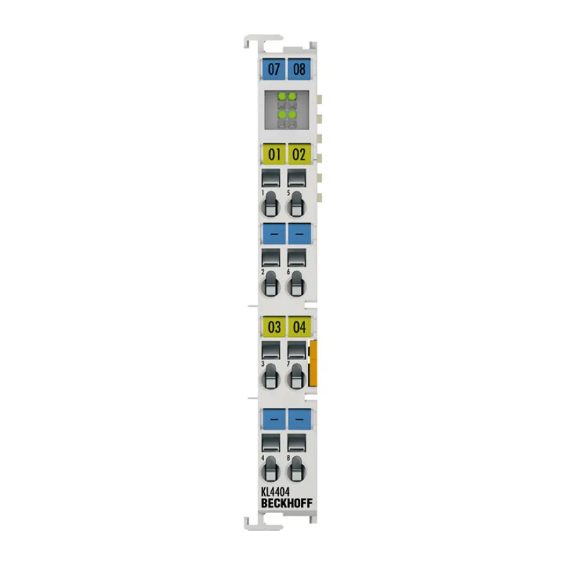Bus Terminal, 4-channel analog output, voltage, 0…10 V, 12 bit, single-ended