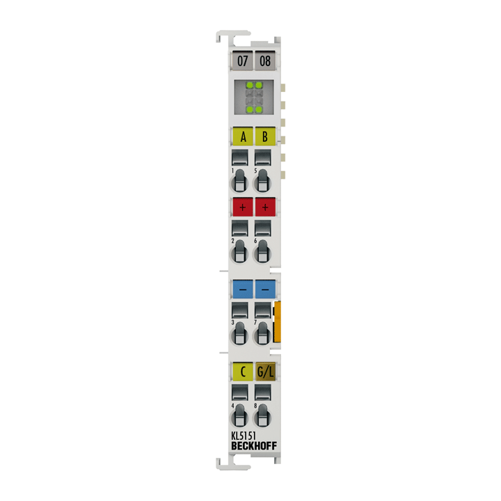 Bus Terminal, 1-channel encoder interface, incremental, 24 V DC HTL, 100 kHz