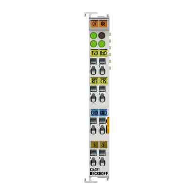 Bus Terminal, 1-channel communication interface, serial, RS232