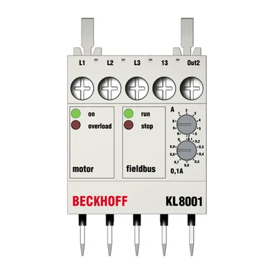 Beckhoff KL8001 – Power terminal for Siemens contactor, series Sirius 3R Beckhoff KL8001 – Power terminal for Siemens contactor, series Sirius 3R