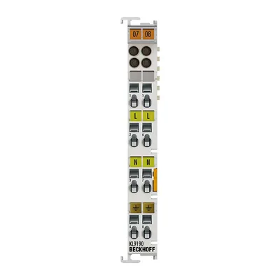Potential supply terminal, any voltage up to 230 V AC