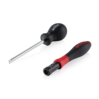 Torque wrench for hexagonal plugs, adjustable, adjustable 0.4…1.0 Nm