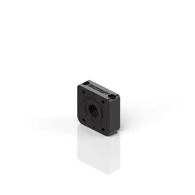 Flange/Panel feed-through for M12 pre-assembled