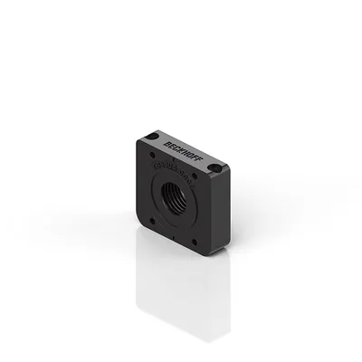 Flange/Panel feed-through for B12 pre-assembled