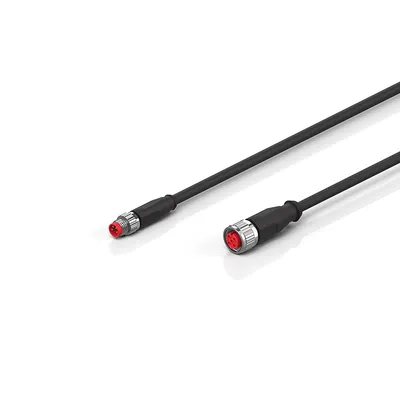 Power cable, PUR, 4 x 0.5 mm², torsion suitable