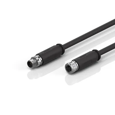 Power cable, PUR, drag-chain suitable, 5 x 1.5 mm²