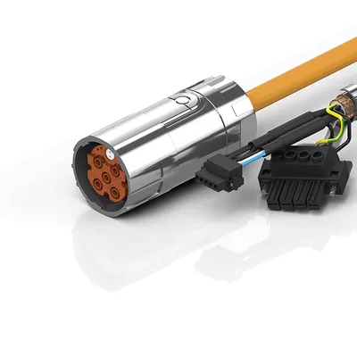 Beckhoff ZK4500-8025-xxxx – Motor connection cable 4 mm² with M40 speedtec® plug, drag-chain suitable Beckhoff ZK4500-8025-xxxx – Motor connection cable 4 mm² with M40 speedtec® plug, drag-chain suitable