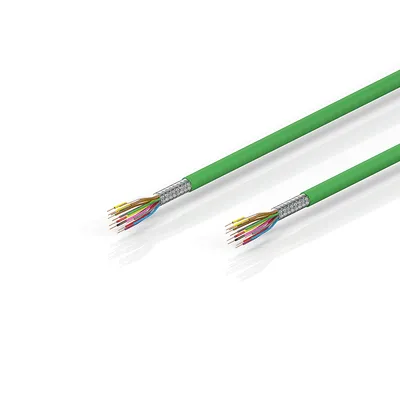 Encoder cable, not assembled, (7 x 2 x 0.14 mm² + 2 x 0.5 mm²)