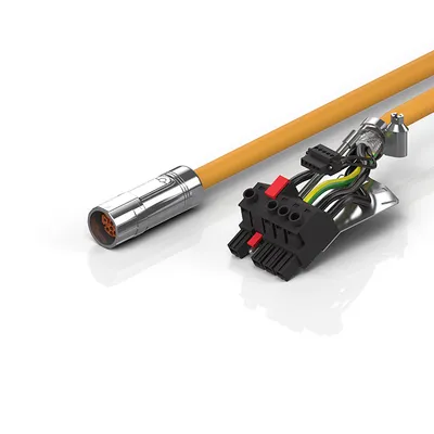 Beckhoff ZK4800-8524-xxxx – Motor connection cable 2.5 mm² with M23 speedtec® plug, drag-chain suitable Beckhoff ZK4800-8524-xxxx – Motor connection cable 2.5 mm² with M23 speedtec® plug, drag-chain suitable