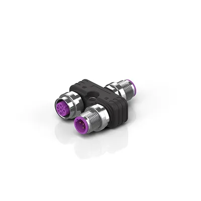 Beckhoff ZS1000-2600 – Plug Y splitter for PROFIBUS, Modbus, RS485, IP67, shielded Beckhoff ZS1000-2600 – Plug Y splitter for PROFIBUS, Modbus, RS485, IP67, shielded