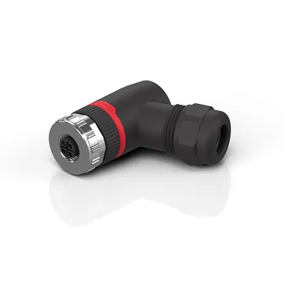 Beckhoff ZS2020-3741 – M12, power, field assembly, socket, angled, female, 4-pin, S-coded, IP67 Beckhoff ZS2020-3741 – M12, power, field assembly, socket, angled, female, 4-pin, S-coded, IP67
