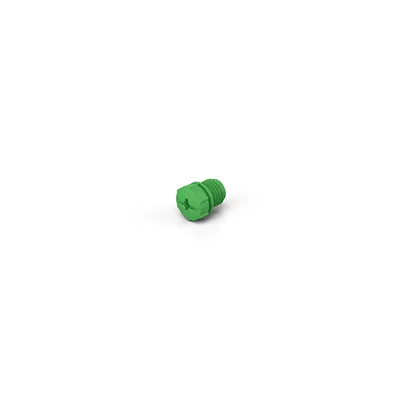 Protection cap M8, plastic, green, IP65/67