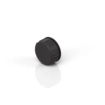 Blanking plug, 7/8", plastic, black, IP65/67, with inner thread for 7/8" plug