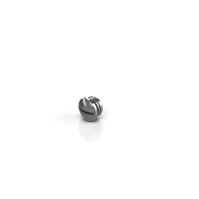 Blanking plug, stainless steel, IP69K, for M12 socket, with outer thread