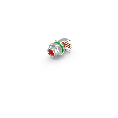Beckhoff ZS7002-0005 – Flange rear assembly, EtherCAT P, print contact, 8.2 mm, with counter nut, 2-pieces: separate contact carrier and housing, shielded Beckhoff ZS7002-0005 – Flange rear assembly, EtherCAT P, print contact, 8.2 mm, with counter nut, 2-pieces: separate contact carrier and housing, shielded