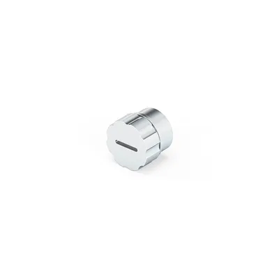 B12 protection cap, socket/flange, metal, IP67