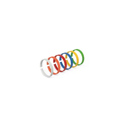 B23 color coding connector/square flange, gray