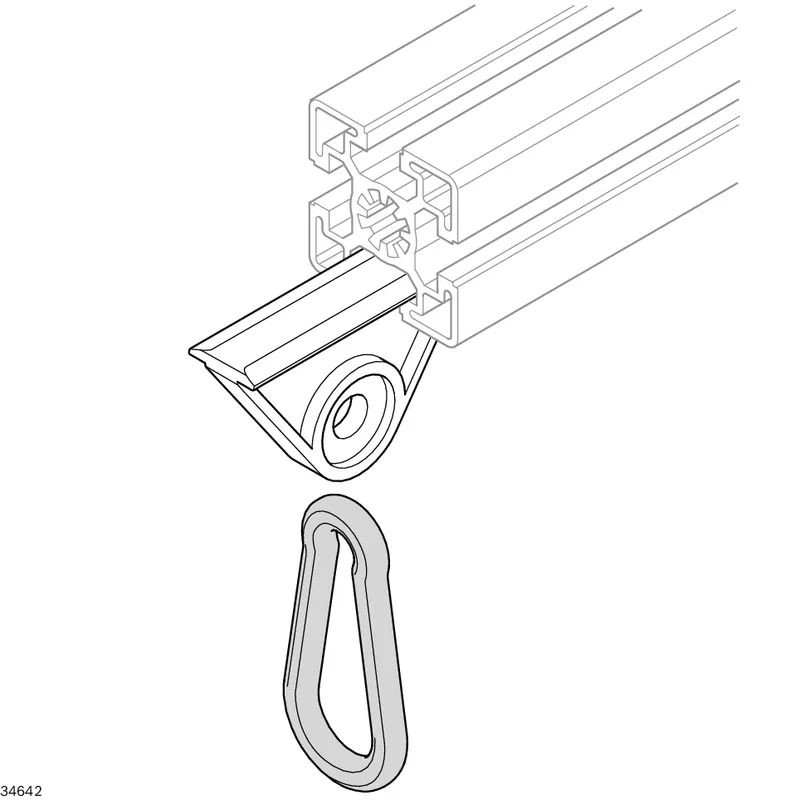Bosch Rexroth 0842901309 – SNAP-HOOK L=60 D=6 — photo 4 of 5