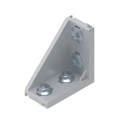 Bosch Rexroth 3842551607 – GUSSET 45X90 SILVER SET Bosch Rexroth 3842551607 – GUSSET 45X90 SILVER SET