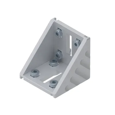 Bosch Rexroth 3842551609 – GUSSET 60X60 8/8 SILVER SET Bosch Rexroth 3842551609 – GUSSET 60X60 8/8 SILVER SET