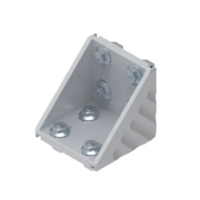 Bosch Rexroth 3842551613 – GUSSET 90X90 SILVER SET Bosch Rexroth 3842551613 – GUSSET 90X90 SILVER SET