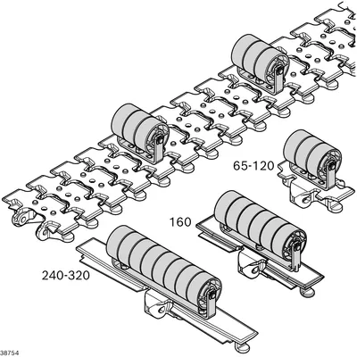 Bosch Rexroth 3842564331 – CARRIER 160+ ROLLER D35 Bosch Rexroth 3842564331 – CARRIER 160+ ROLLER D35