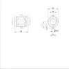 Bosch Rexroth R072034080 – TORQUE RESISTANT BUSHING KBDRC2-40-WV-600 — photo 3 of 3