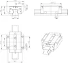 Bosch Rexroth R18516212X – ROLLER RUNNER BLOCK CARBON STEEL RWD-065-FNS-C2-S-2 — photo 2 of 6