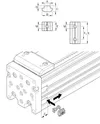 Bosch Rexroth R344701501 – T-SLOT STONE N6 M5 & — photo 2 of 4