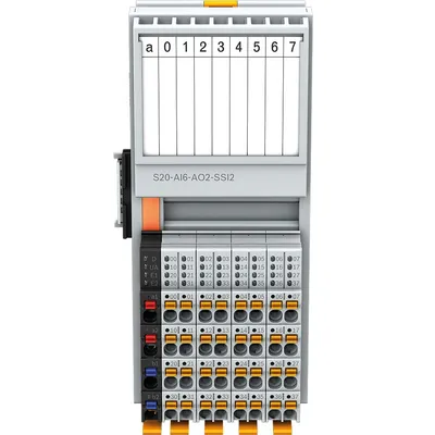 Bosch Rexroth R911173120 – FUNCTIONAL MODULE S20-AI6-AO2-SSI2 Bosch Rexroth R911173120 – FUNCTIONAL MODULE S20-AI6-AO2-SSI2