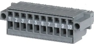 B&R 0TB1110.8110 – The single-row, 10-pin 0TB1110 terminal block is used to…
