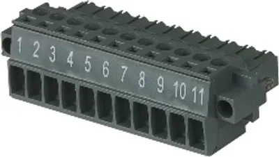 B&R 0TB1111.8010 – The single-row 11-pin 0TB1111 screw clamp is used to…