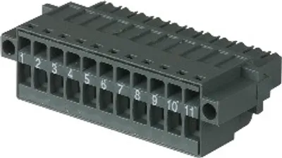 B&R 0TB1111.8110 – The single-row 11-pin 0TB1111 screw clamp is used to…