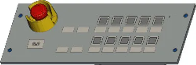 B&R 4B1400.00-K60 – Add-on keypad PN/PS AM B&R 4B1400.00-K60 – Add-on keypad PN/PS AM