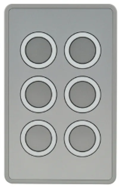 B&R 4XP0000.00-K64 – X2X keyboard; 6 B&R illuminated ring keys (multi-colored) B&R 4XP0000.00-K64 – X2X keyboard; 6 B&R illuminated ring keys (multi-colored)