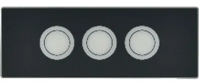 B&R 4XP0043.00-00B – X2X keypad module, anthracite, 3 illuminated ring keys B&R 4XP0043.00-00B – X2X keypad module, anthracite, 3 illuminated ring keys