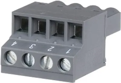 B&R 8TB2104.2010-00 – 4-pin screw clamp terminal block, 1-row, pitch: 5.08 mm