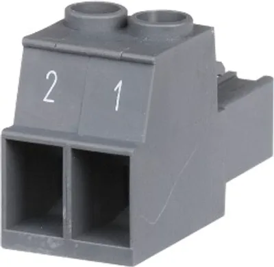 B&R 8TB3102.201C-11 – 2-pin screw clamp terminal block, 1-row, pitch: 7.62 mm