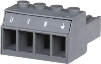 B&R 8TB3104.204G-11 – 4-pin screw clamp terminal block, 1-row, pitch: 7.62 mm