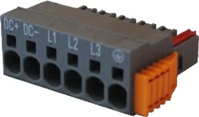 B&R 8TB3106.222B-20 – 6-pin push-in terminal block, 1-row, with locking mechanism B&R 8TB3106.222B-20 – 6-pin push-in terminal block, 1-row, with locking mechanism